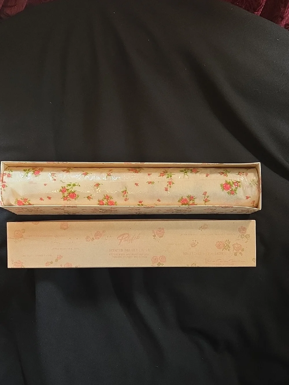 Floral Scented Drawer Liner Roll — Pink & Cream by Rafaella